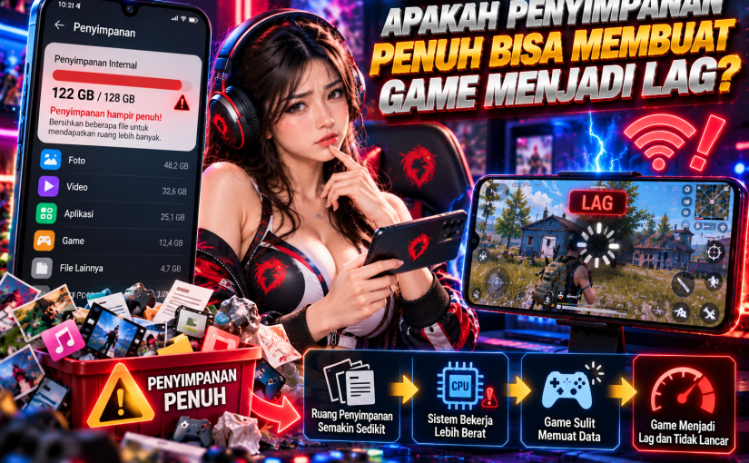 Apakah Penyimpanan Penuh Bisa Membuat Game Menjadi Lag?